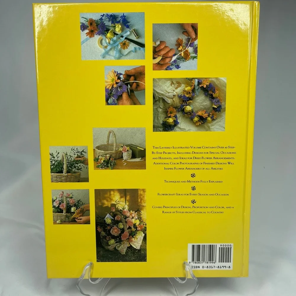 The Complete Flower Arranger Pamela Westland HC DJ 1993 Floral Design Guide